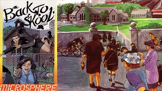 Back to Skool [1985] ZX Spectrum Runplay
