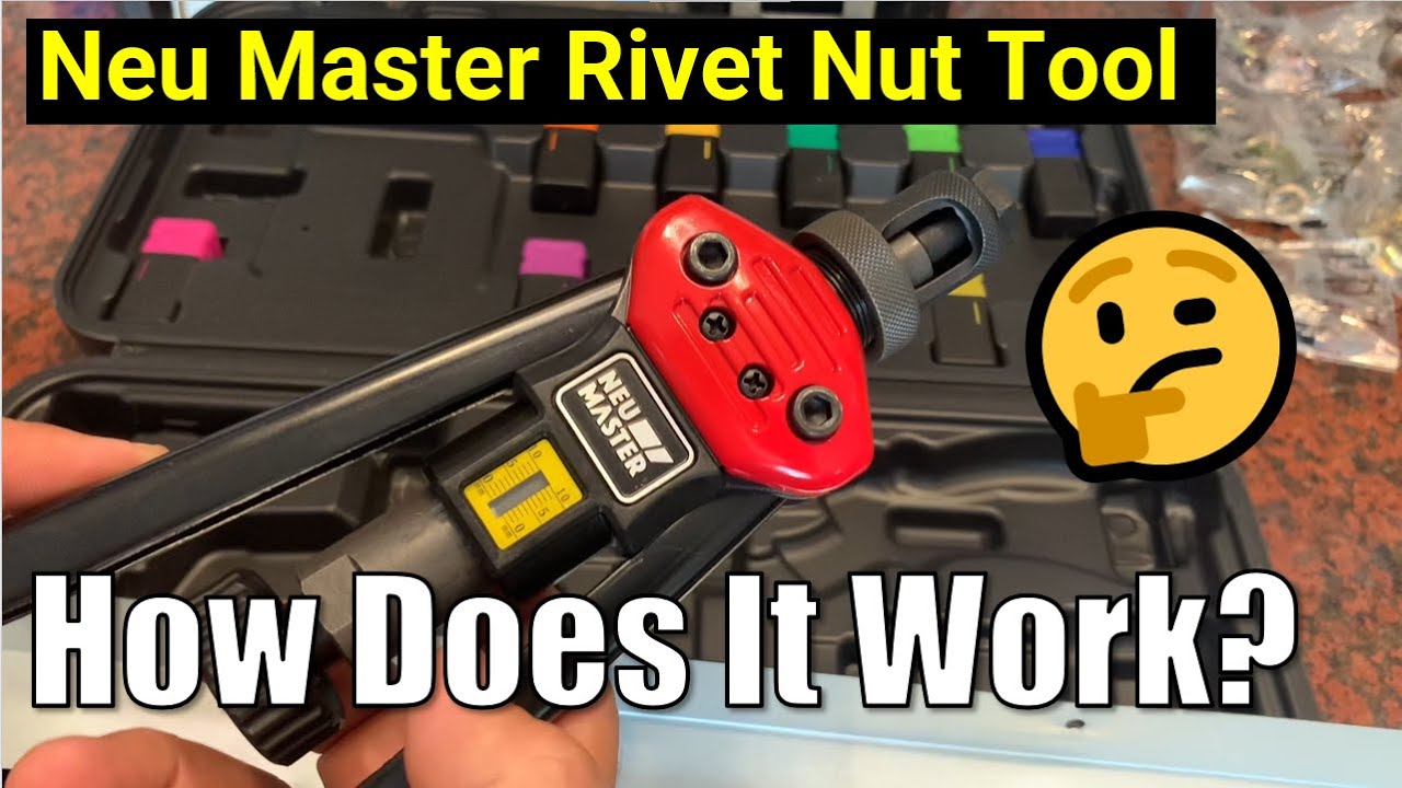 Such a Cool Invention!  Check Out How the Neu Master Rivet Nut Tool Works!
