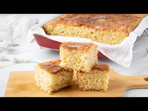 ✅​ Coca de Llanda Traditional Valencian sponge cake Very large, tender and fluffy!