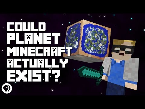 星球Minecraft是否真的存在？ (Could Planet Minecraft Actually Exist?)