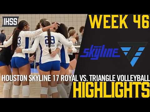 Houston Skyline 17 Royal Finishes 31st in the Nation at Triangle Volleyball