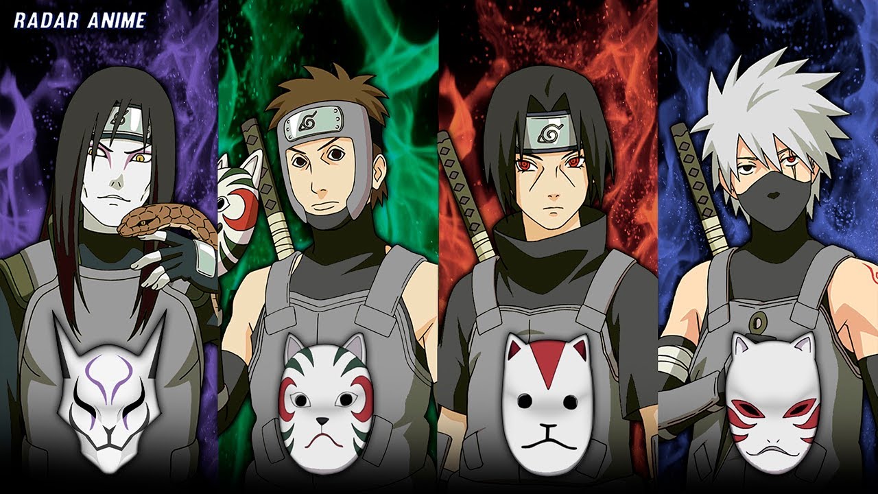 OS 10 MELHORES NINJAS DA ANBU DE NARUTO E BORUTO