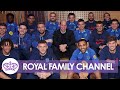 William Pays England World Cup Squad a Surprise Visit