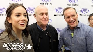 Chloe Bennet, Jeph Loeb & Clark Gregg On 'Marvel's Agents Of Hydra'!? | Access Hollywood