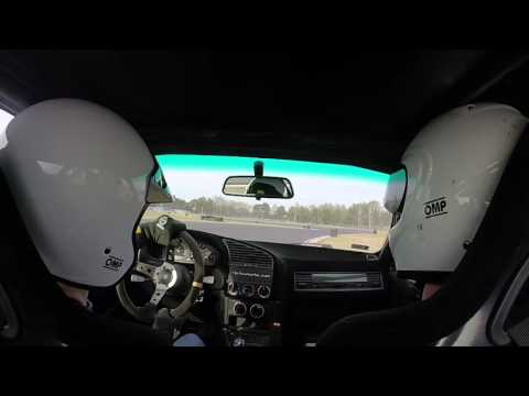 II SuperOES Tor Poznań - bartus - BMW E36 - 20.02.2016 kokarda.eu Onboard1