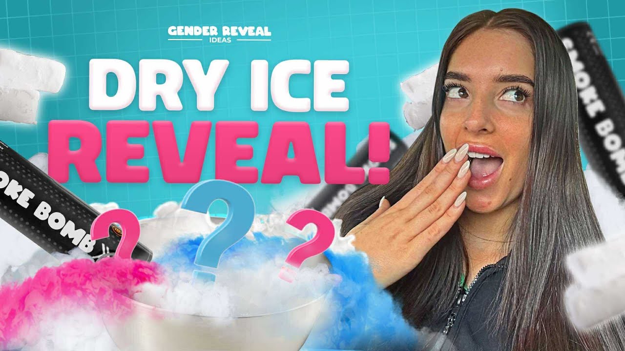 Dry Ice Gender Reveal Video
