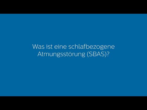 Was ist eine schlafbezogene Atmungsstörung (SBAS)?