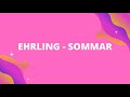 EHRLING - SOMMAR