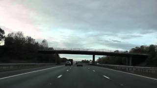 preview picture of video 'Driving On The M5 From Sedgemoor Services To J24 (Minehead), England 21st October 2011'