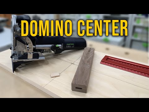 Even More Festool Domino Tips: Domino in the center