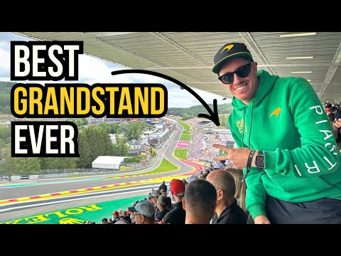 I Found the BEST Grandstand in F1! 🇧🇪