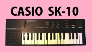 Video thumbnail for TOY #6 CASIO SK-10 Sampling Keyboard 1987 | DEMO by AnalogAudio1