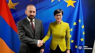 Встреча министра иностранных дел Армении с Ккомиссаром ЕС по вопросам расширения 29/01