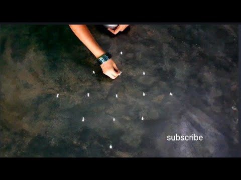 margazhimadhamspecial kolam5*1dotspadikolam/pookolam/Fridaykolam/flower rangoli/srinithi kolam/mugu