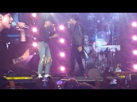 160731 f(Amber) feat. Eric Nam "Just Wanna" live at KconLA