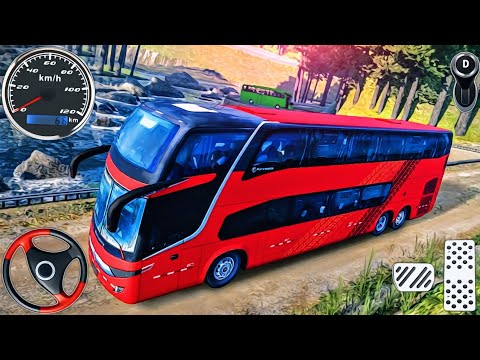 Offroad Coach Bus Driver 2024 - Real Euro Coach Bus Driving Simulator - Android GamePlay