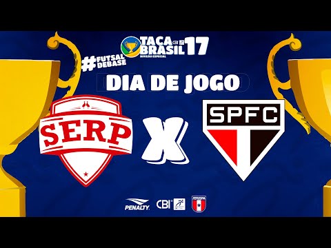 Taça Brasil CBI Sub 17 Masc. Especial | SERP x São Paulo | 2ª Rodada | Ao Vivo