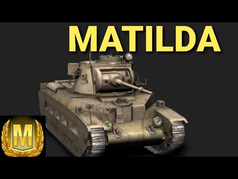WORLD OF TANKS BLITZ: D_A_GamesYT aces the British Tier IV Heavy the mighty Matilda!!!