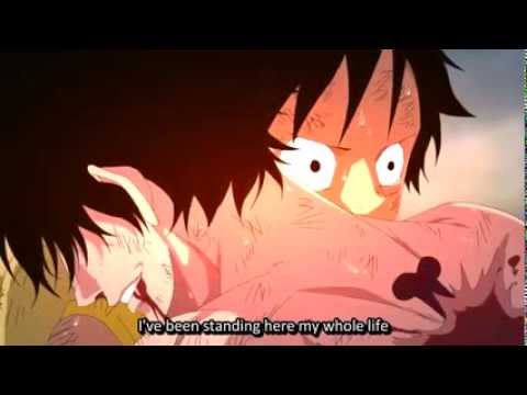 One Piece   Running From My Heart Adam Lambert (with Lyric)