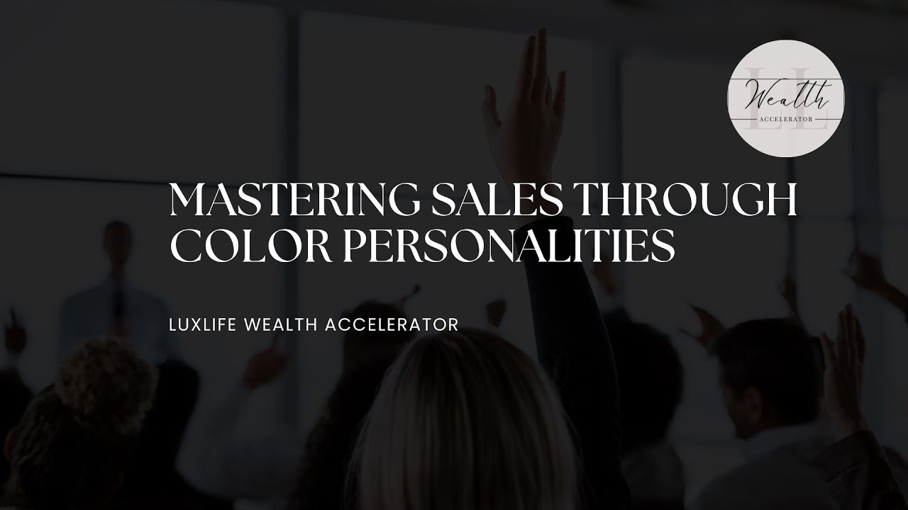 Mastering Sales Through Color Personalities