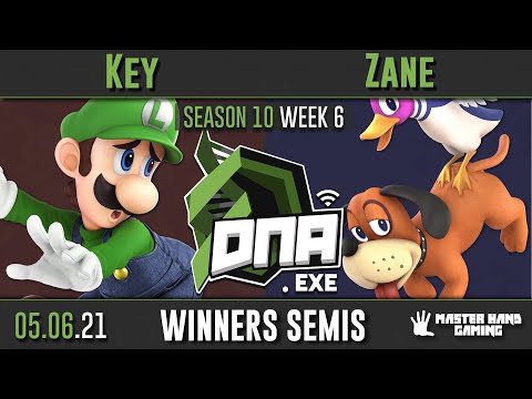 DNA.EXE S10:W6 - Zane (Duckhunt) Vs. Key (Luigi) - W Semifinals