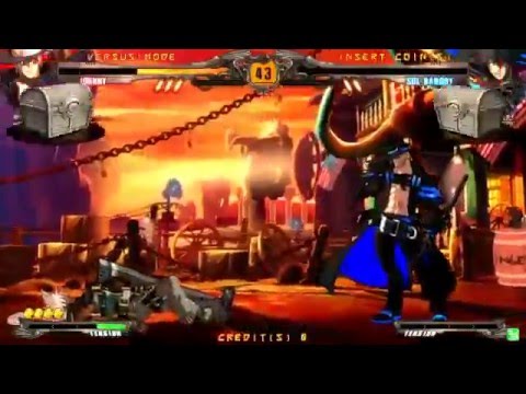GGXrdR 2/4/16 - Karinchu (Johnny) vs Roi (Sol)/Rion (Ky)