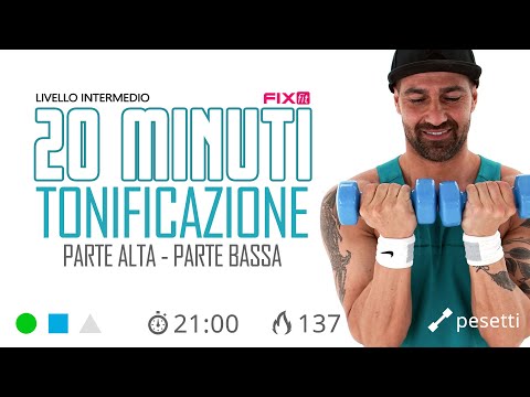 Circuito Total Body: Esercizi Cardio e Tonificazione Total Body Con Pesetti