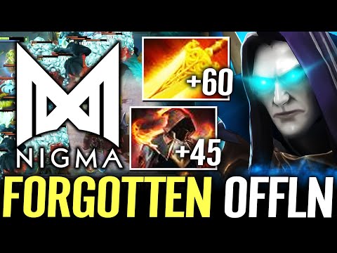 🔥 NIGMA FORGOTTEN OFFLANE — Abaddon 105 DPS Radiance + Cloak of Flames 3HIT Silence Dota 2 Pro