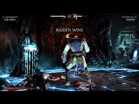 Mortal Kombat X -Sub-Zero vs. Raiden ( FHD 60 fps )