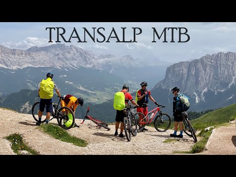 ITALY alpencross MTB 2022 (gopro + dji mini2 drone footage) transalp