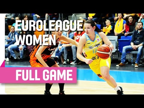 ZVVZ USK Praha (CZE) v UMMC Ekaterinburg (RUS) - Full Game - Group B - 2015-16 EuroLeague Women