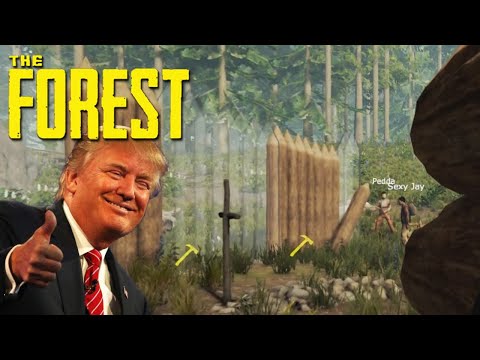 Verteidigungswall 🎮 The Forest Multiplayer #3