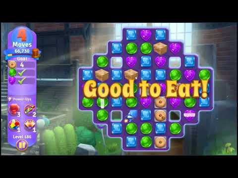 Willy Wonkas Sweet Adventure Level 186 - NO BOOSTERS 🍫 | SKILLGAMING ✔️