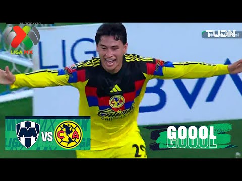 JUÁREZ beats RAMOS and scores! - Monterrey 2-2 América | Liga MX - Matchday 9 Apertura 2025 | TUDN
