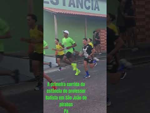 A primeira corrida da estância do professor batista em São João de pirabas  pa