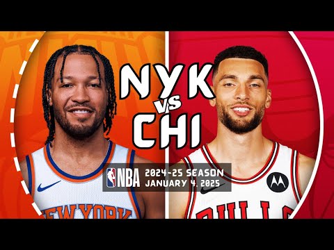 NEW YORK KNICKS at CHICAGO BULLS | FULL GAME HIGHLIGHTS | January 4, 2025 | 2024-25 Season