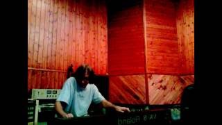 Michael Bacich tracking B3 at The tone Factory recording studios, Las Vegas, NV