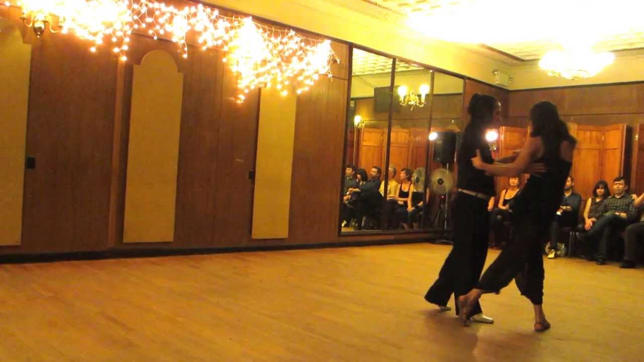 Viviana Parra & Tomas Corbalan at "La Milonga Rosa"