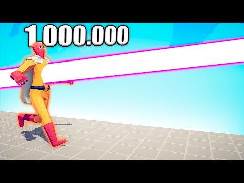 1.000.000 DAMAGE LASER GUN vs UNITS - TABS | Totally Accurate Battle Simulator 2024