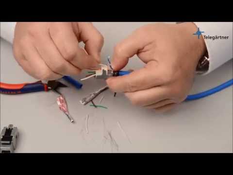 AMJ Module K Cat.6A assembly | Telegärtner