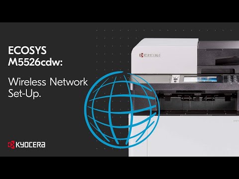 Настройка WiFi Kyocera M5526cdw