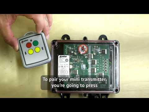 Pairing the Lodar mini transmitter to the 11 Series receiver – video thumbnail