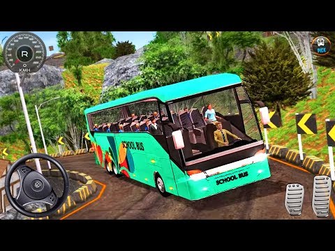 Real School Bus Driving - Offroad Bus Driver 2019 - Android GamePlay