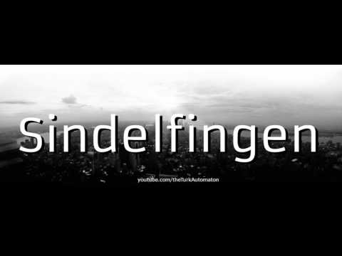 How to Pronounce Sindelfingen in German