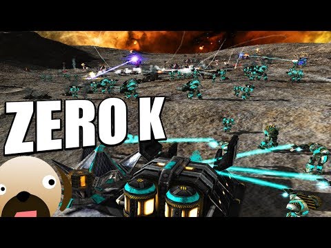 Battle for Europe! Free to Play Real Time Strategy Game - Zero K Multiplayer