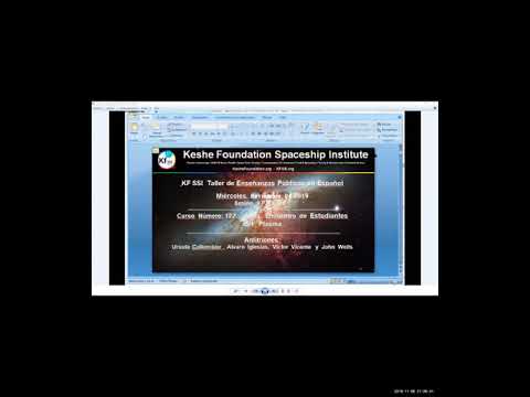 2019 11 06 PM Public Teaching in Spanish - Enseñanzas públicas en Español