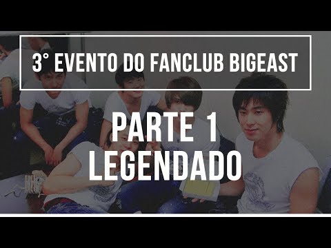 Tohoshinki - 3° evento do fanclub Bigeast legendado (1/10) [PT-BR]