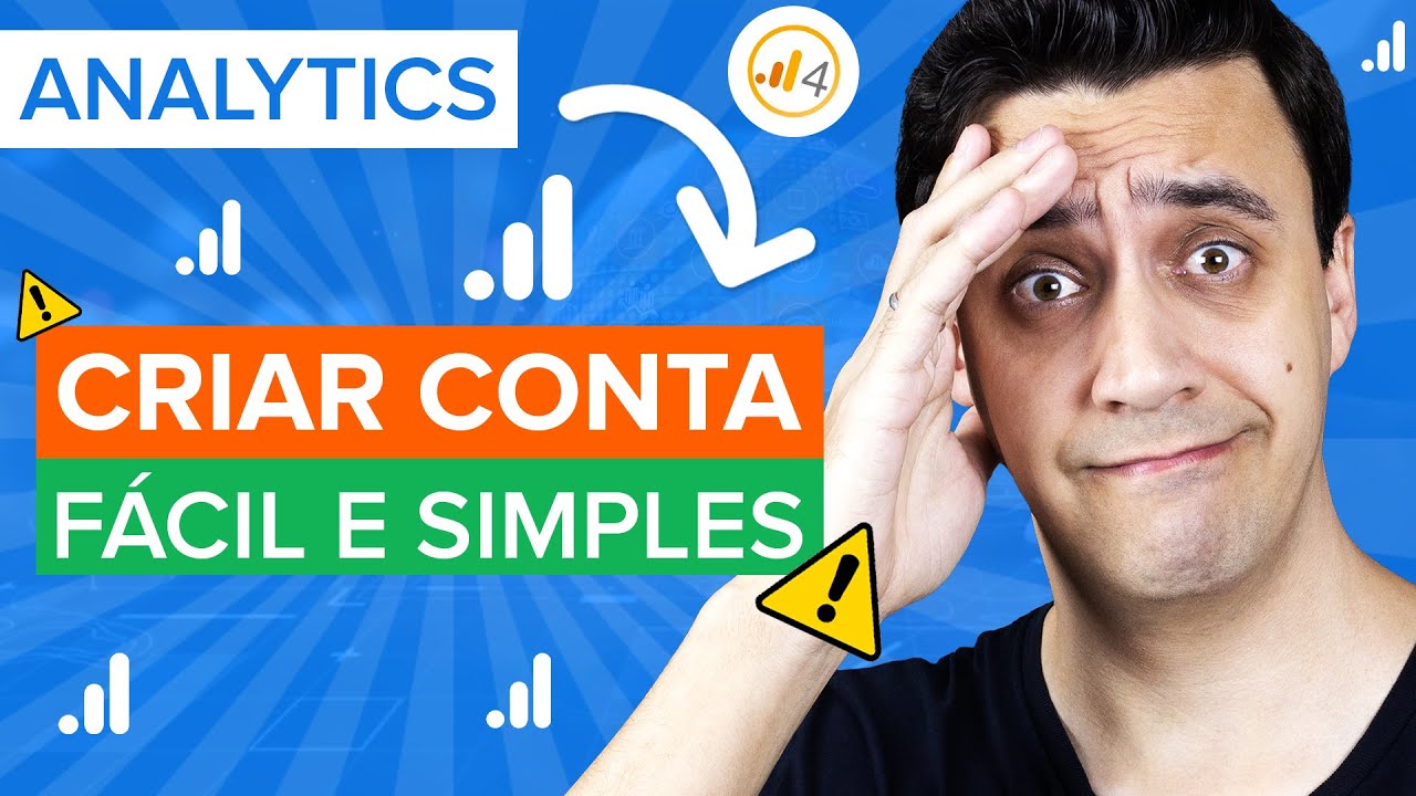 Como CRIAR CONTA no Google Analytics do ZERO - PASSO A PASSO (GA4 2024)