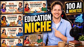 Create Unlimited AI Videos for an Education Channel Using Free AI Tools | Earn $5K/Month
