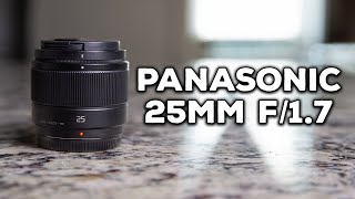 Video thumbnail for Panasonic 25mm  f/1.7 | An Affordable MUST HAVE Lens! by Mirth Films